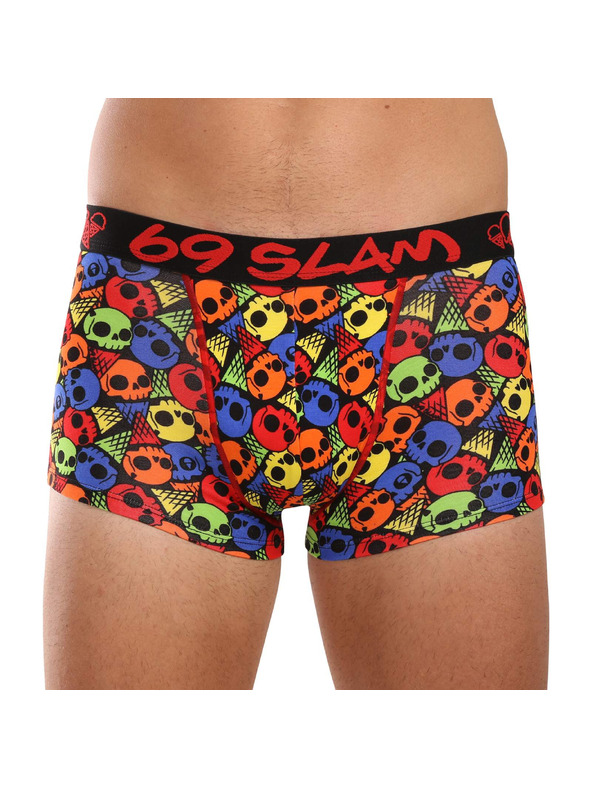 69slam Férfi boxeralsó 69SLAM hip bamboo SKULL CONE