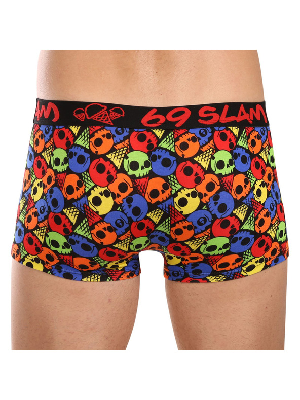 69slam Férfi boxeralsó 69SLAM hip bamboo SKULL CONE