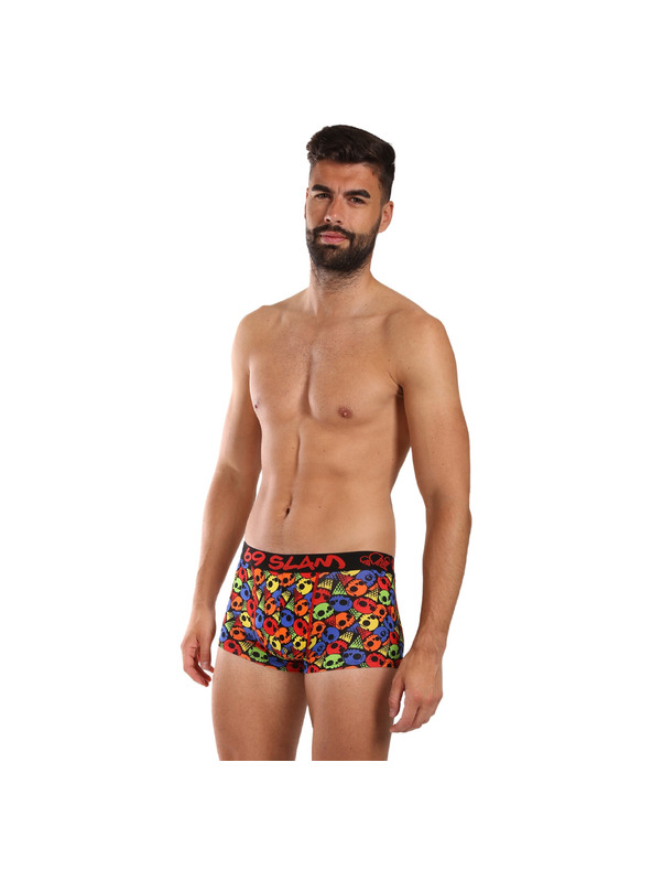 69slam Férfi boxeralsó 69SLAM hip bamboo SKULL CONE