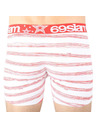 69slam Férfi boxeralsó 69SLAM fit stripes red