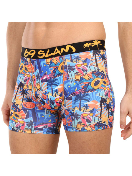 69slam Férfi boxeralsó 69SLAM SKULL DYLAN FITTED