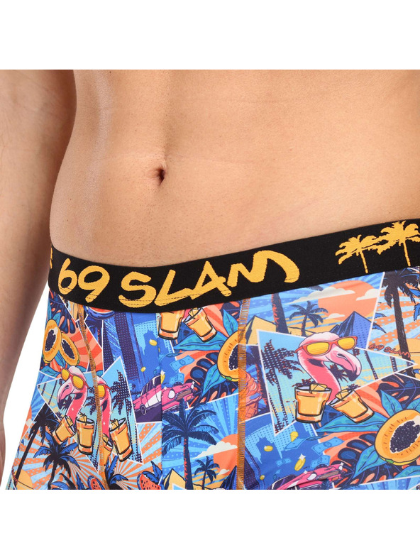 69slam Férfi boxeralsó 69SLAM SKULL DYLAN FITTED
