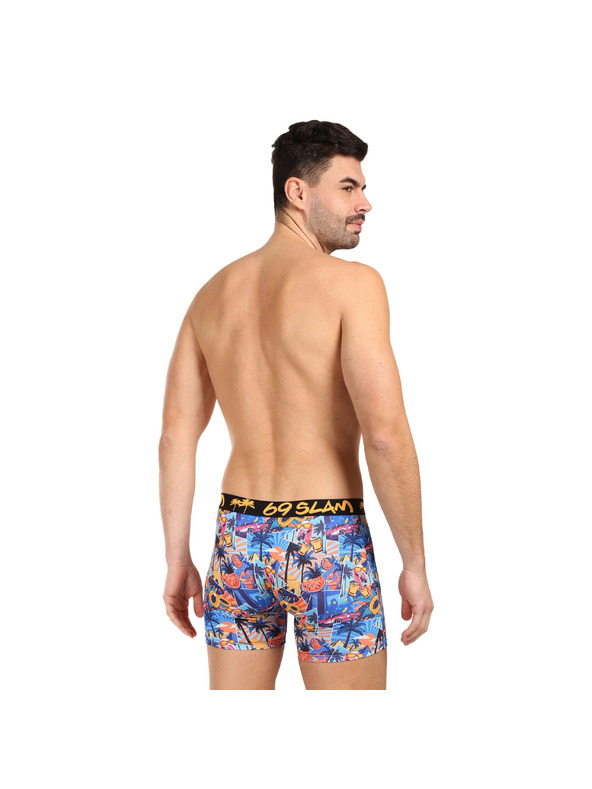 69slam Férfi boxeralsó 69SLAM SKULL DYLAN FITTED