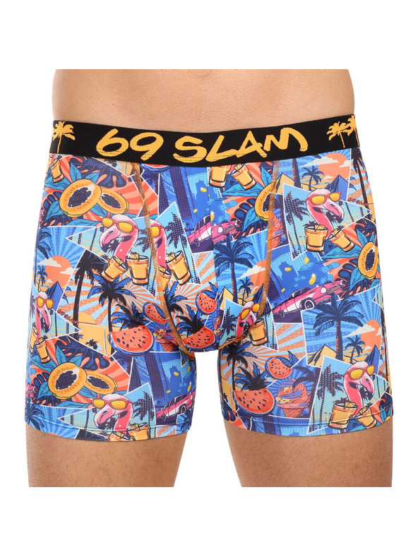 69slam Férfi boxeralsó 69SLAM SKULL DYLAN FITTED