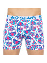 69slam Férfi boxeralsó 69SLAM fit skullmond white