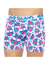 69slam Férfi boxeralsó 69SLAM fit skullmond white