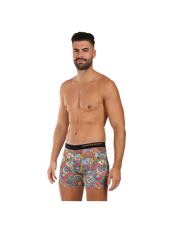 69slam Férfi boxeralsó 69SLAM Dylan TROPICAL LAH