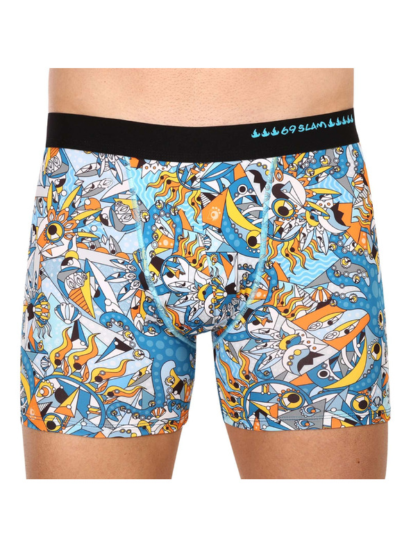 69slam Férfi boxeralsó 69SLAM fit exotic sea dylan