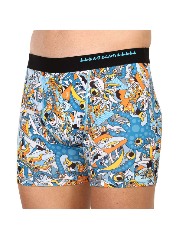 69slam Férfi boxeralsó 69SLAM fit exotic sea dylan