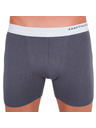 69slam Férfi boxeralsó 69SLAM fit bamboo plain dark grey
