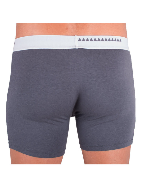 69slam Férfi boxeralsó 69SLAM fit bamboo plain dark grey