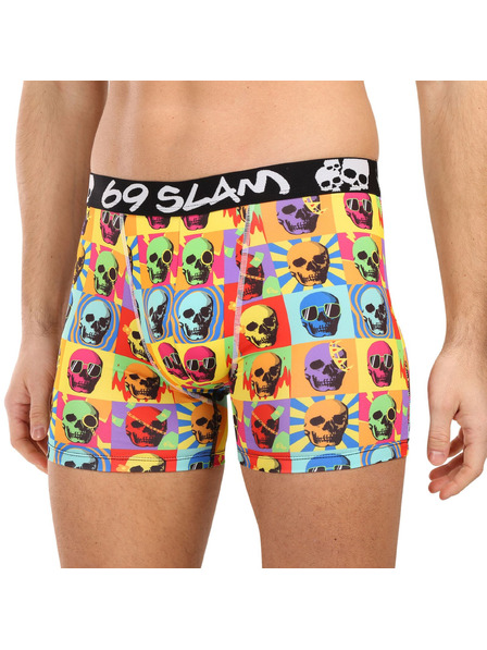 69slam Férfi boxeralsó 69SLAM SKULL DYLAN FITTED
