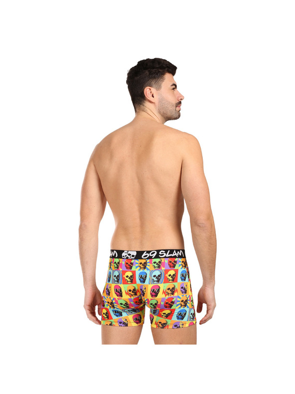 69slam Férfi boxeralsó 69SLAM SKULL DYLAN FITTED
