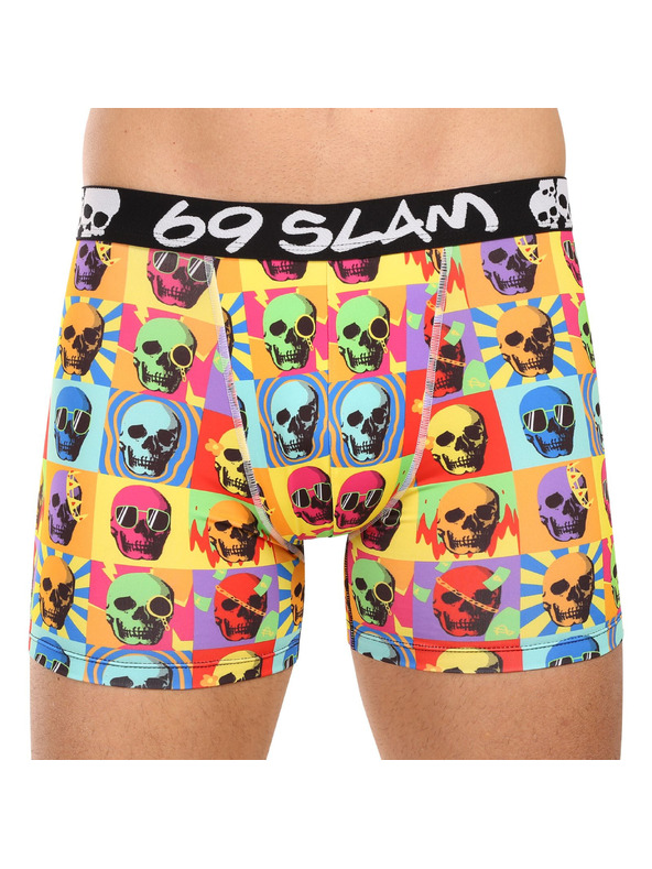 69slam Férfi boxeralsó 69SLAM SKULL DYLAN FITTED