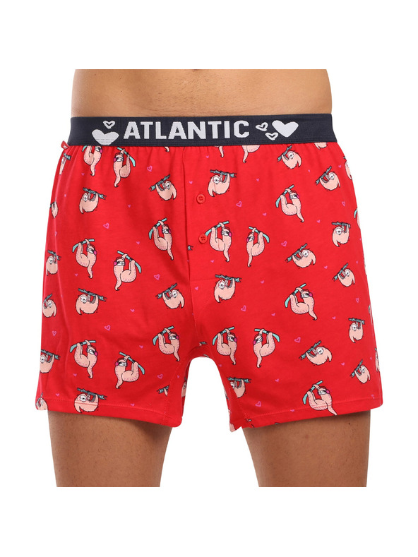 Atlantic Két darabos csomag - Atlantic férfi boxer rövidnadrág többszínű
