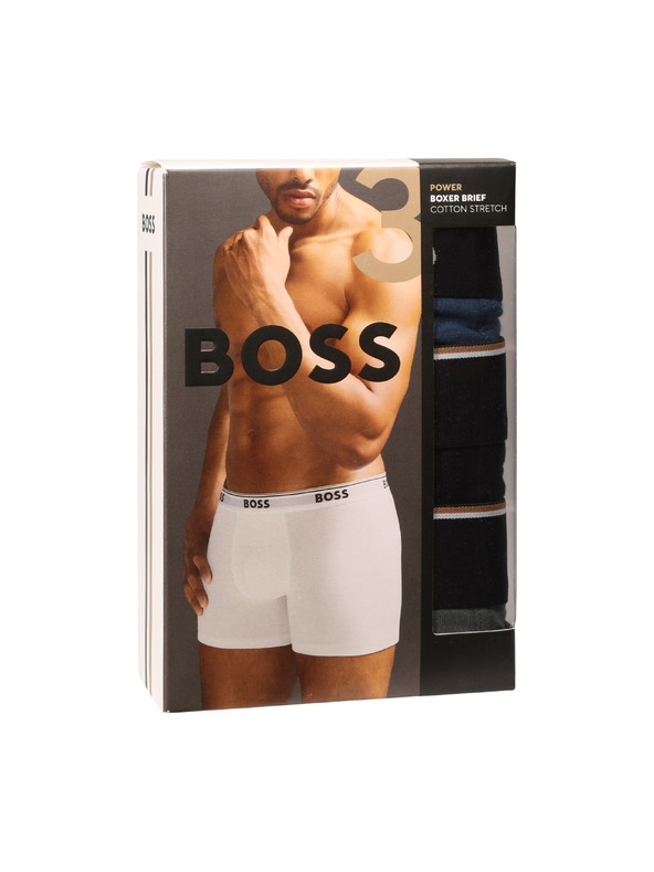 BOSS Három darabos csomag - BOSS férfi boxeralsó többszínű