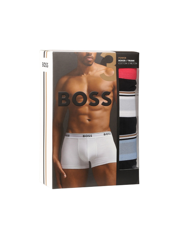 BOSS Három darabos csomag - BOSS férfi boxeralsó többszínű
