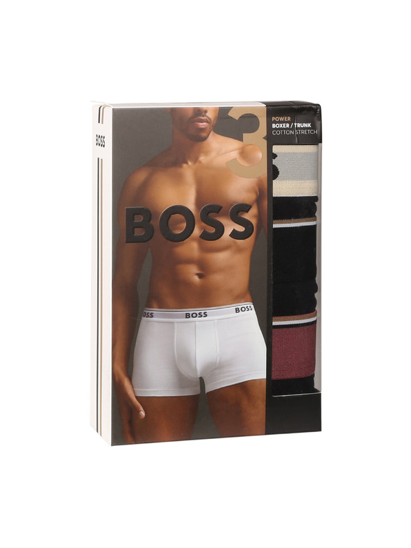 BOSS Három darabos csomag - BOSS férfi boxeralsó többszínű