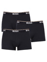 BOSS Három darabos csomag - BOSS férfi boxeralsó sötétkék
