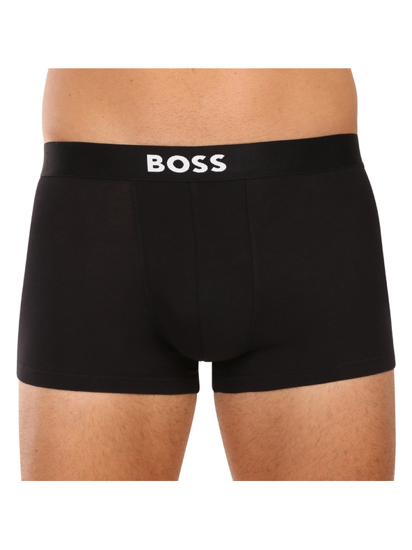 BOSS Három darabos csomag - BOSS férfi boxeralsó fekete