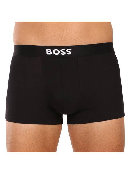 BOSS Három darabos csomag - BOSS férfi boxeralsó fekete