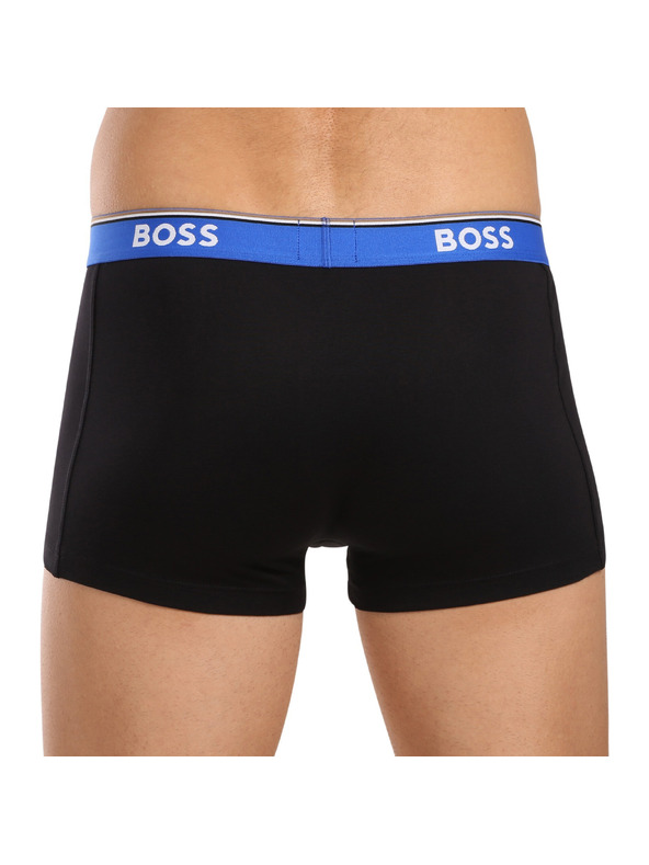 BOSS Három darabos csomag - BOSS férfi boxeralsó fekete