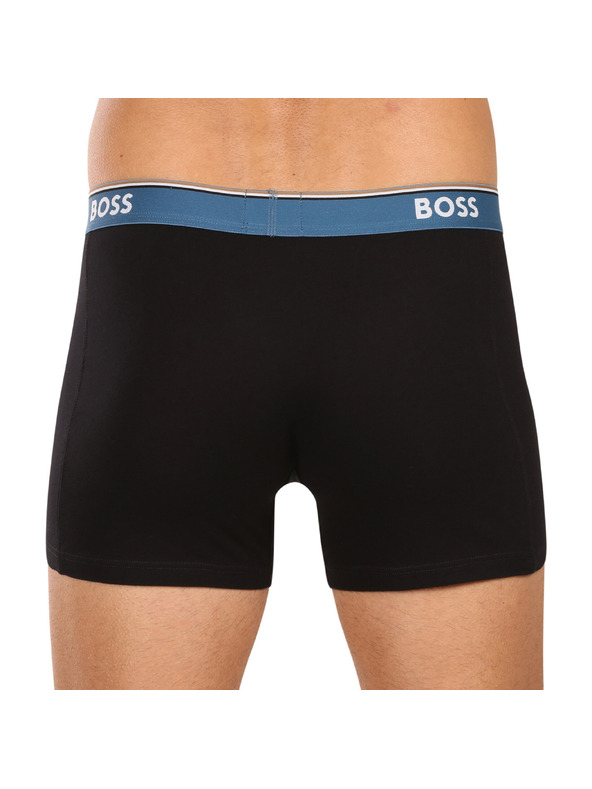 BOSS Három darabos csomag - BOSS férfi boxeralsó fekete