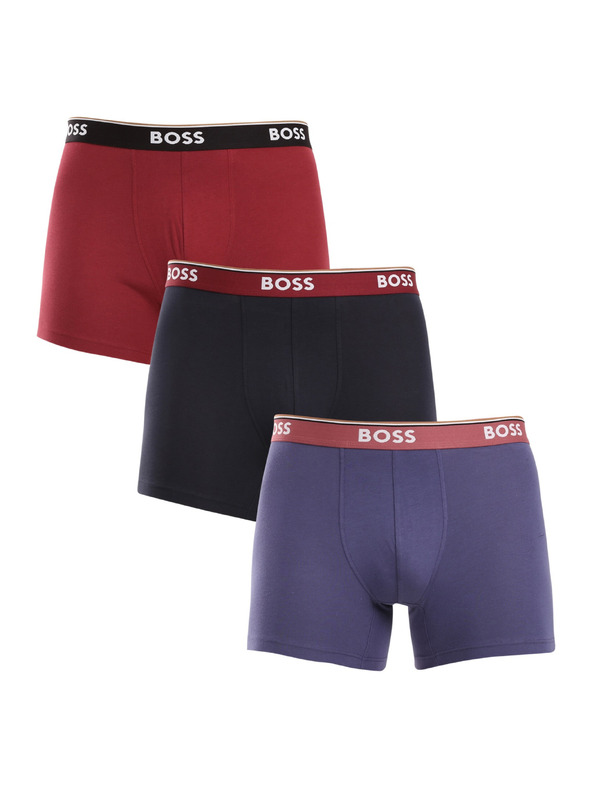 BOSS Három darabos csomag - BOSS férfi boxeralsó többszínű