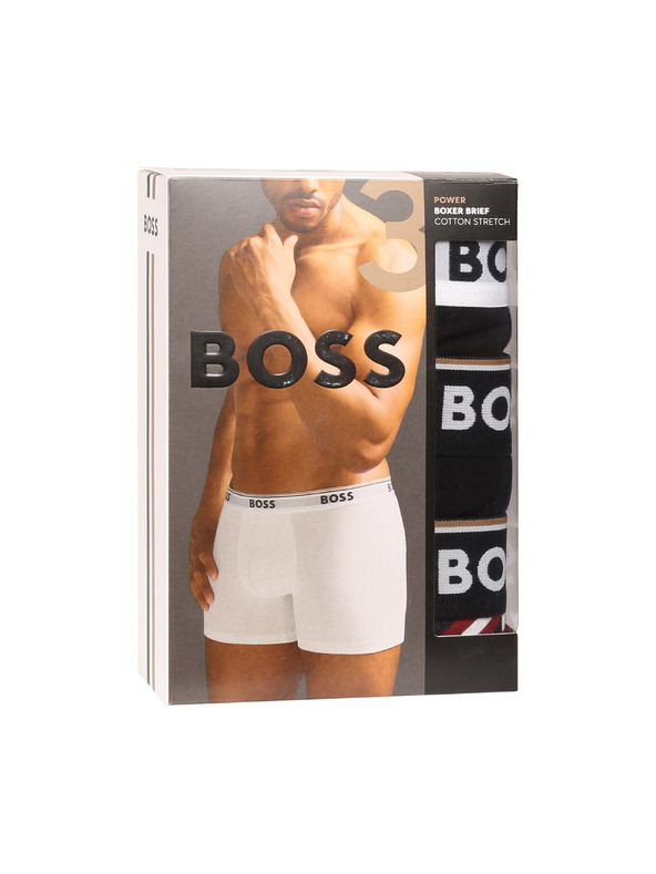 BOSS Három darabos csomag - BOSS férfi boxeralsó többszínű