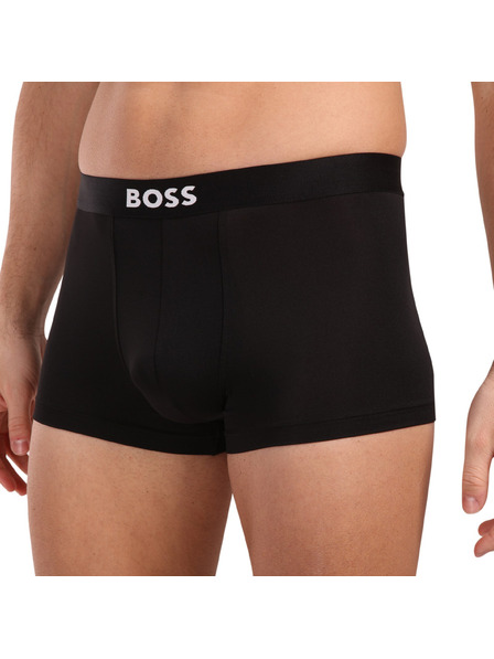 BOSS Három darabos csomag - BOSS férfi boxeralsó fekete