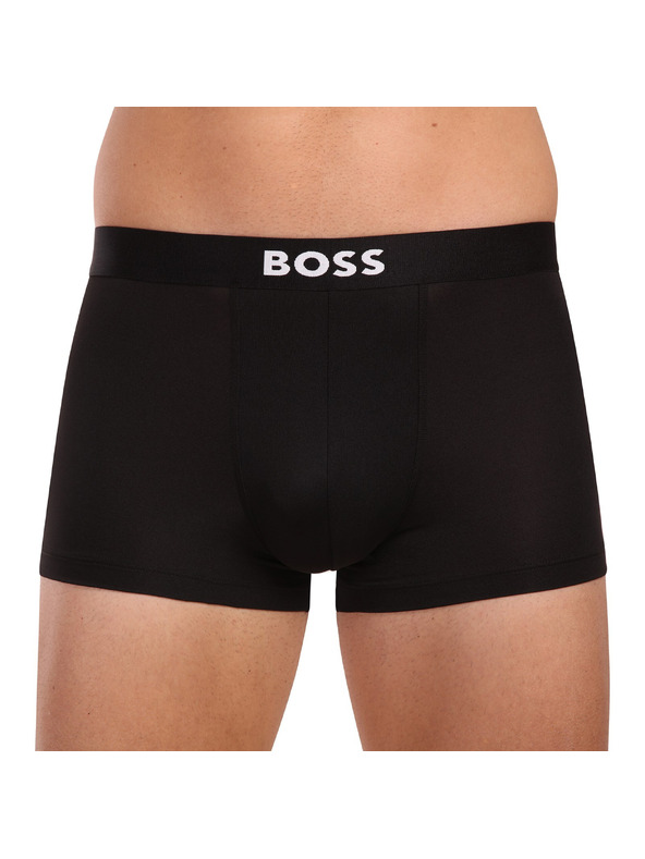 BOSS Három darabos csomag - BOSS férfi boxeralsó fekete