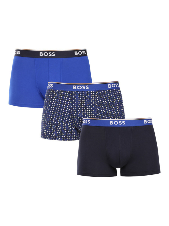 BOSS Három darabos csomag - BOSS férfi boxeralsó többszínű