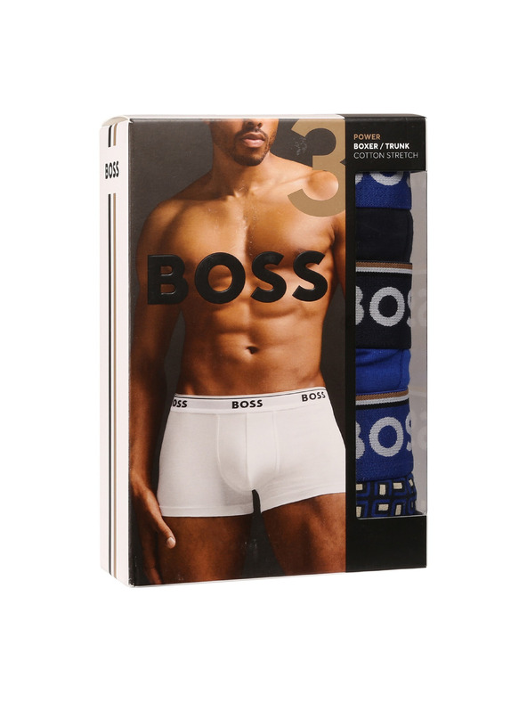 BOSS Három darabos csomag - BOSS férfi boxeralsó többszínű
