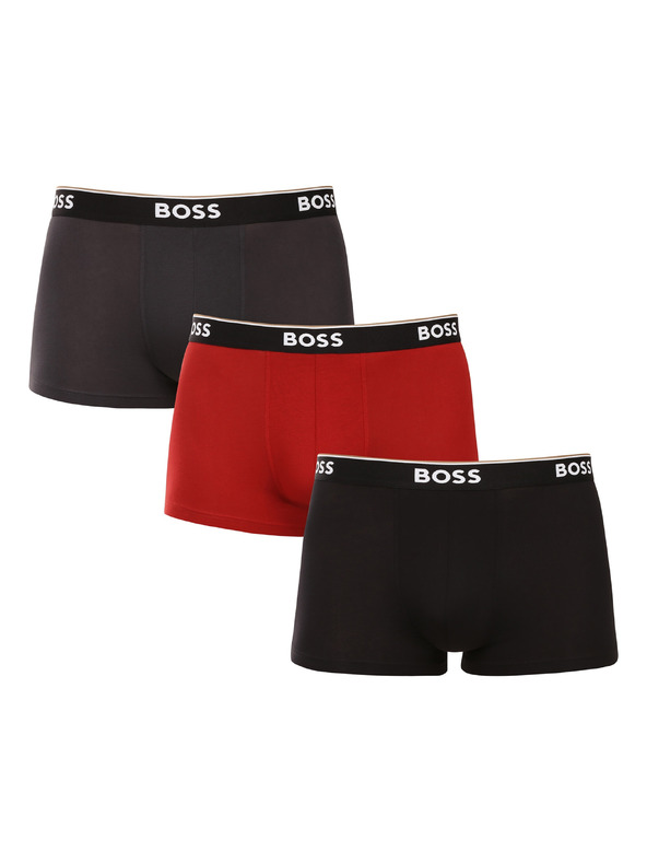 BOSS Három darabos csomag - BOSS férfi boxeralsó többszínű