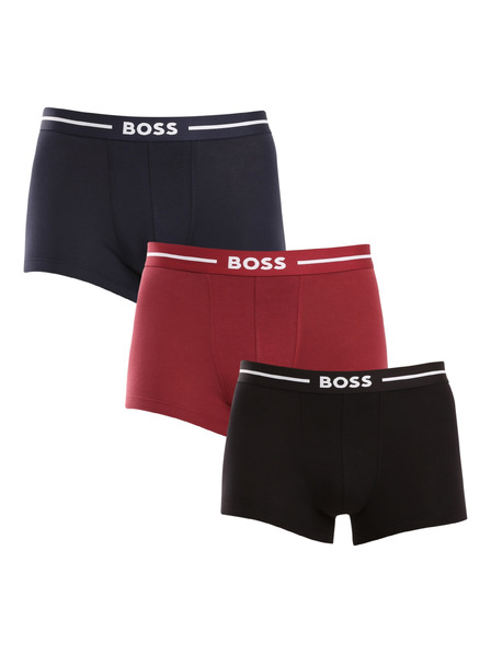 BOSS Három darabos csomag - BOSS férfi boxeralsó többszínű