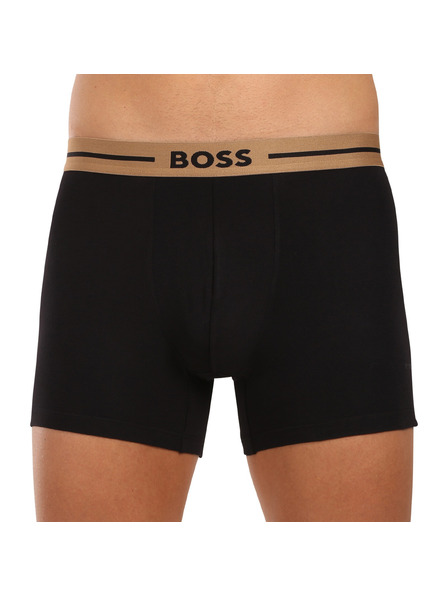BOSS Három darabos csomag - BOSS férfi boxeralsó fekete