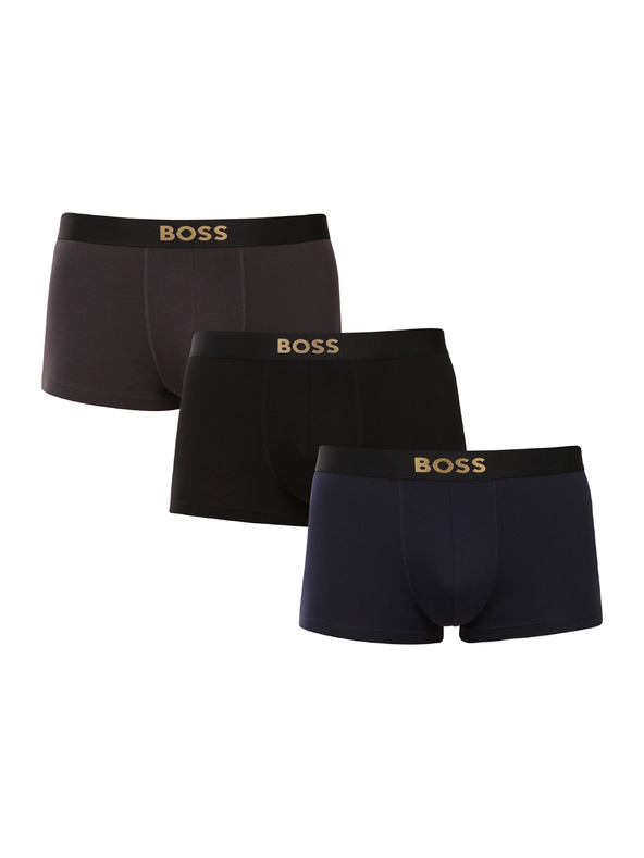 BOSS Három darabos csomag - BOSS férfi boxeralsó többszínű