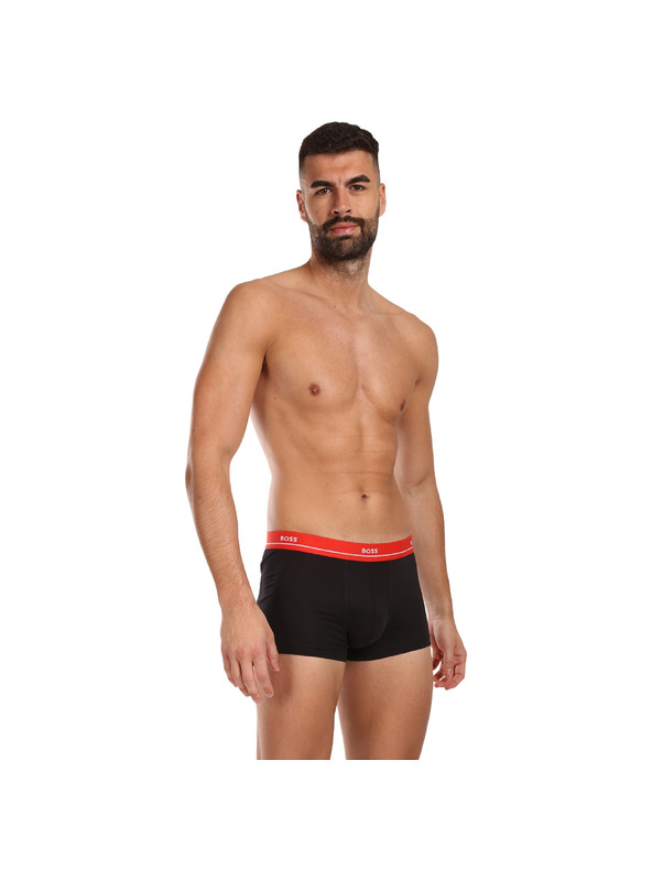 BOSS Öt darabos csomag - BOSS férfi boxeralsó fekete