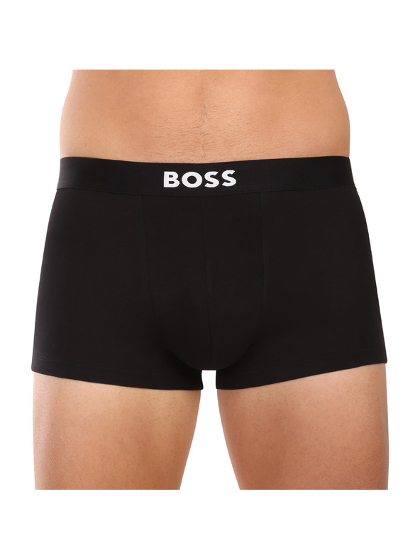 BOSS Három darabos csomag - BOSS férfi boxeralsó fekete