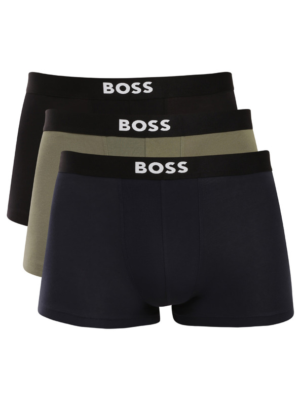 BOSS Három darabos csomag - BOSS férfi boxeralsó többszínű