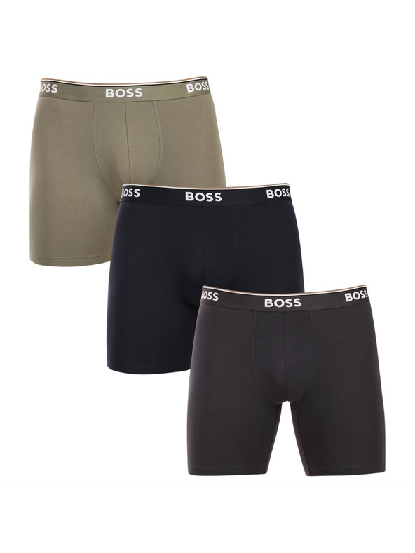 BOSS Három darabos csomag - BOSS férfi boxeralsó többszínű