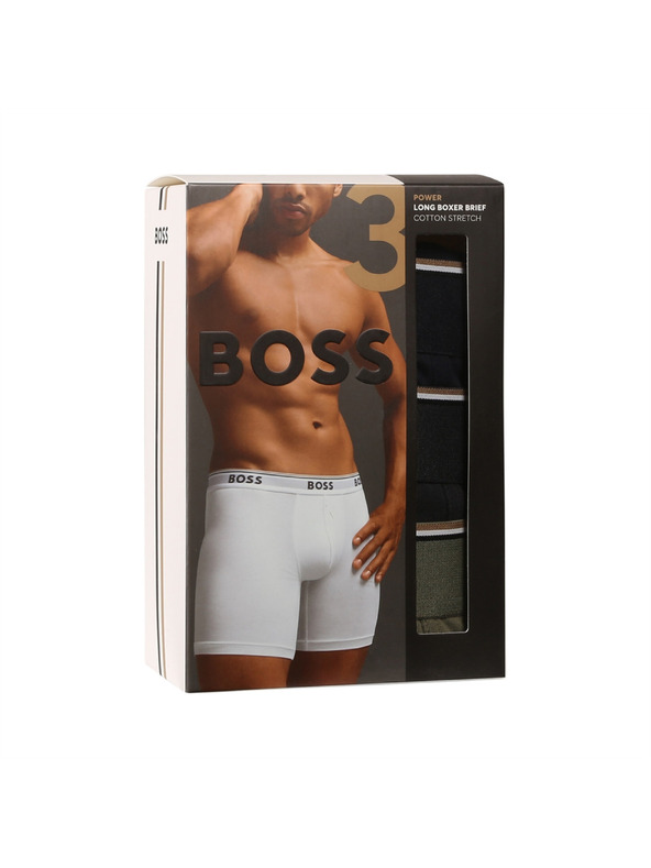 BOSS Három darabos csomag - BOSS férfi boxeralsó többszínű