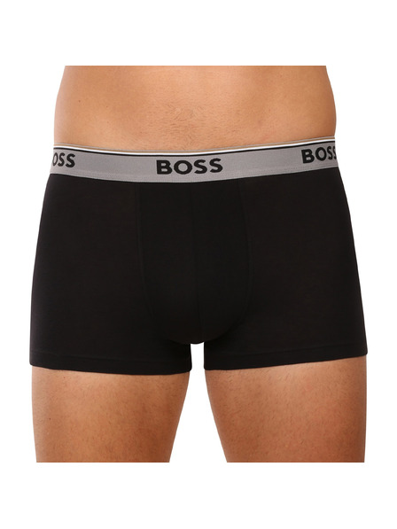 BOSS Három darabos csomag - BOSS férfi boxeralsó fekete