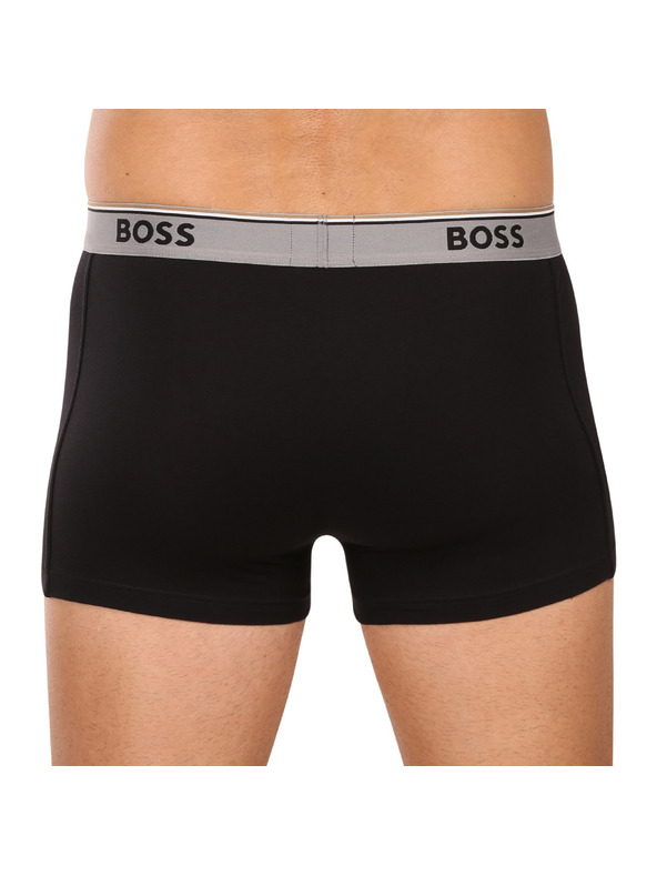 BOSS Három darabos csomag - BOSS férfi boxeralsó fekete