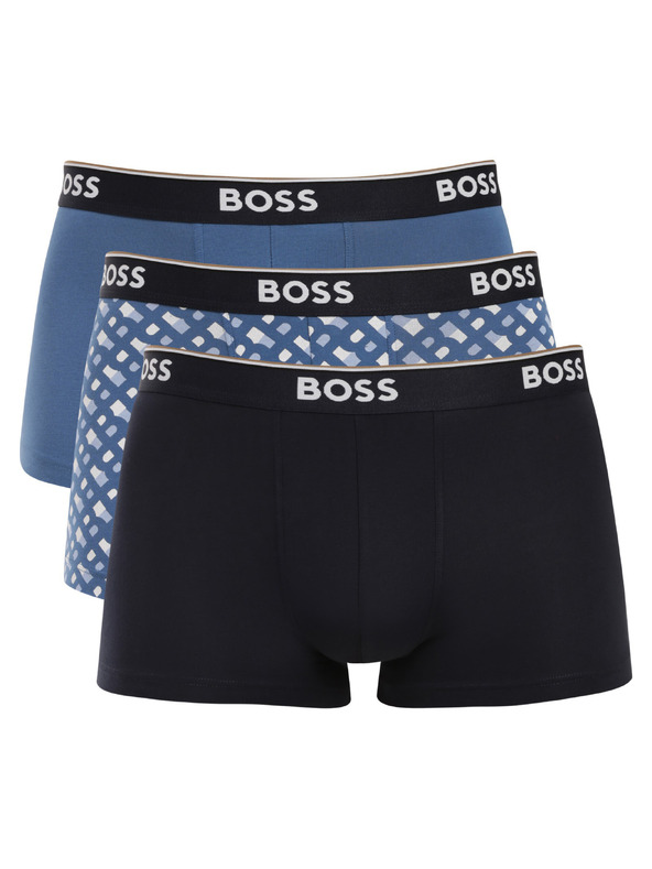 BOSS Három darabos csomag - BOSS férfi boxeralsó többszínű