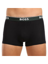 BOSS Három darabos csomag - BOSS férfi boxeralsó fekete