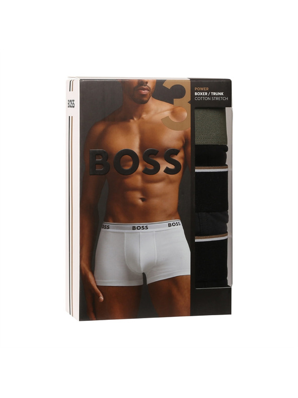 BOSS Három darabos csomag - BOSS férfi boxeralsó többszínű