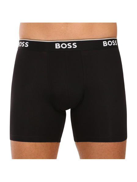 BOSS Három darabos csomag - BOSS férfi boxeralsó fekete