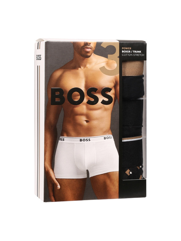 BOSS Három darabos csomag - BOSS férfi boxeralsó többszínű