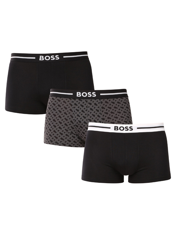 BOSS Három darabos csomag - BOSS férfi boxeralsó többszínű